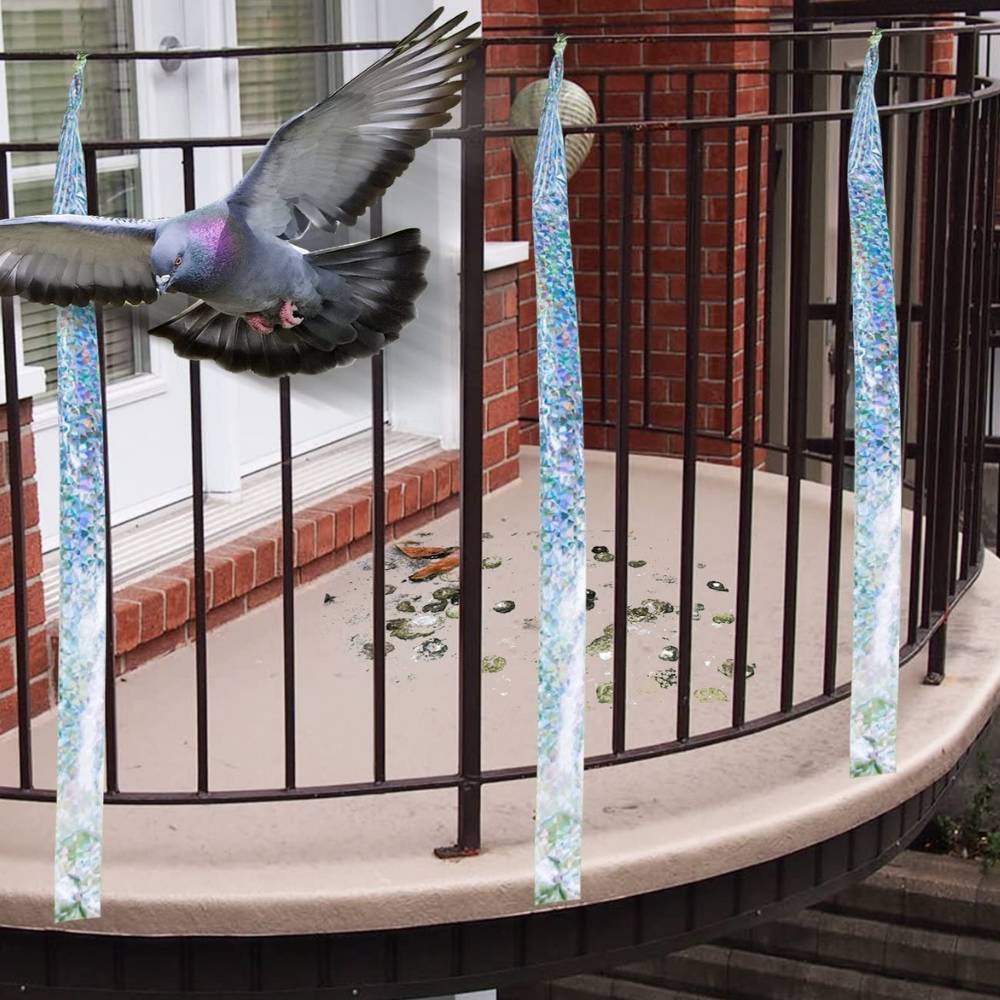 Bird Repellent Reflective Tape Single Roll, image 5